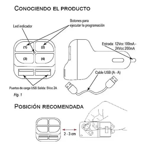 Car Charger - Quick Charging with Safety Features - Versatile Remote Control