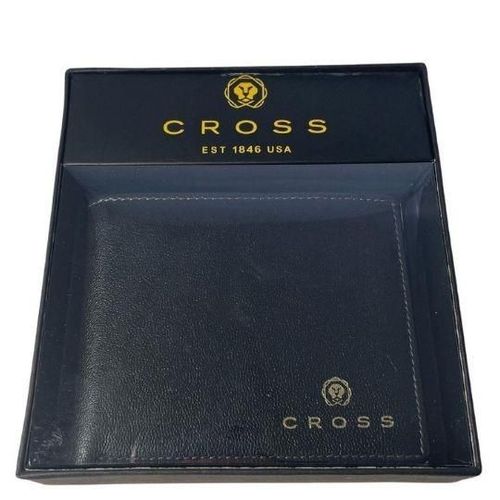 Cross Luxury Houston Slim Leather Wallet - Black