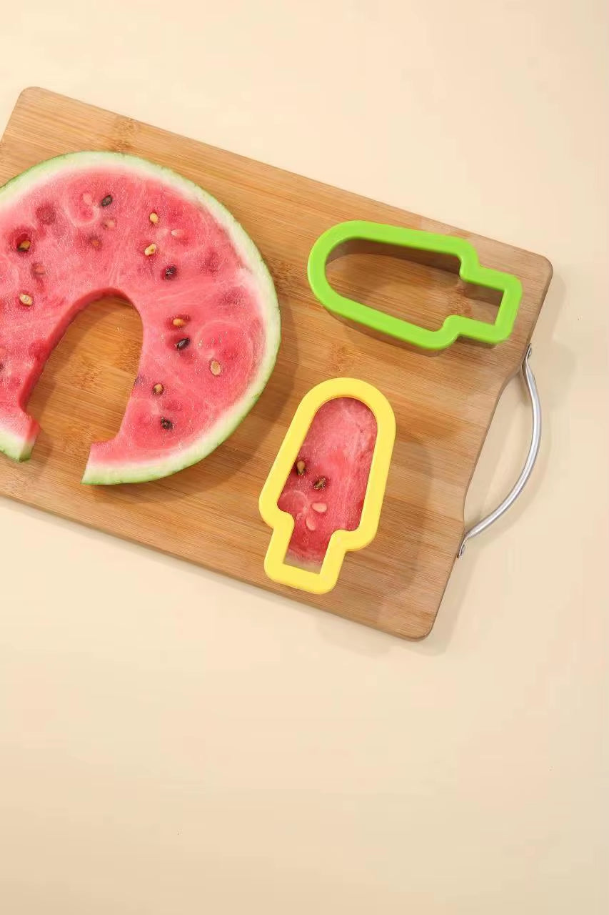 Watermelon Cutter Stainless Steel Cute Tree Design Cutting Watermelon Kitchen Gadgets Salad Fruit Slicer Cutter Tools