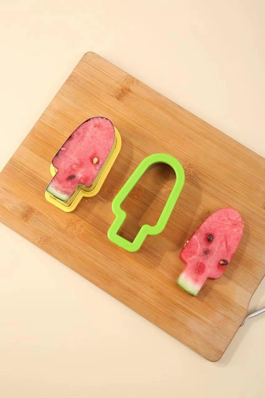 Watermelon Cutter Stainless Steel Cute Tree Design Cutting Watermelon Kitchen Gadgets Salad Fruit Slicer Cutter Tools