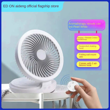 Youpin Edon Air Circulation Fan Wireless Suspended USB Rechargeable Night Light Touch Control 4 Wind Speed Folding Electric Fan