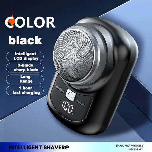 Portable Electric Shaver Razor Man Travel Attire Wet and Dry Usb Rechargeable Shaver Typec Charging Shaving Machine Mini for Men