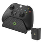 Venom Xbox Controller Charging Dock with Rechargeable Battery Pack - Black