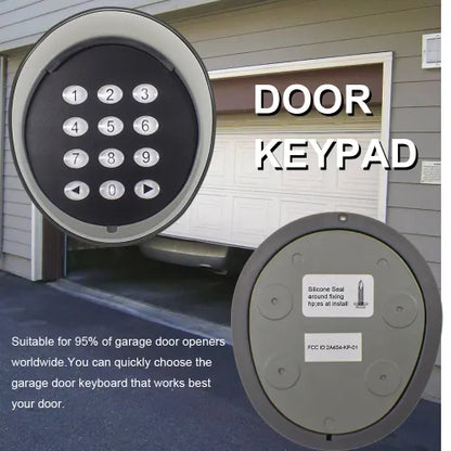 Scimagic-RC Wireless Keypad 433.92MHz Multi-Function Garage Gate Opener