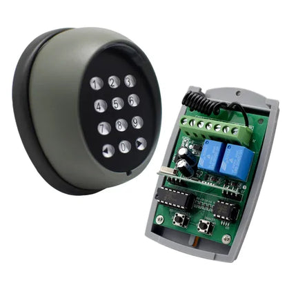 Scimagic-RC Wireless Keypad 433.92MHz Multi-Function Garage Gate Opener