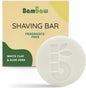 | Shaving Bar | 80G | Organic White Clay & Aloe Vera Shaving Soap Bar | Shaving Soap Sensitive Skin | Eco Soap Bar | Vegan Soap Bar | Fragrance-Free Shaving Soap