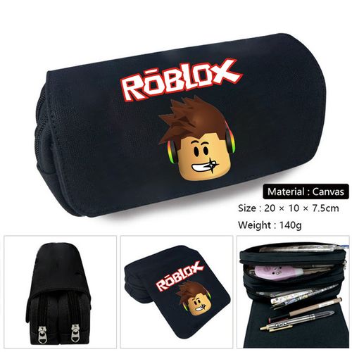 ROBLOX Anime Pencil Bag - Durable PVC Design for Students' Supplies