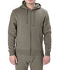 MENS ZIP HOODIE KHAKI XL