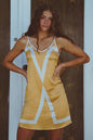Vela Silk Dress - Gold Star