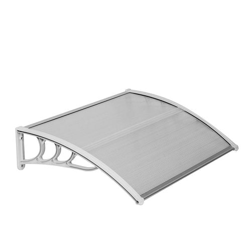 100 x 80 Household Application Door & Window Awnings Transparent Board & White Holder