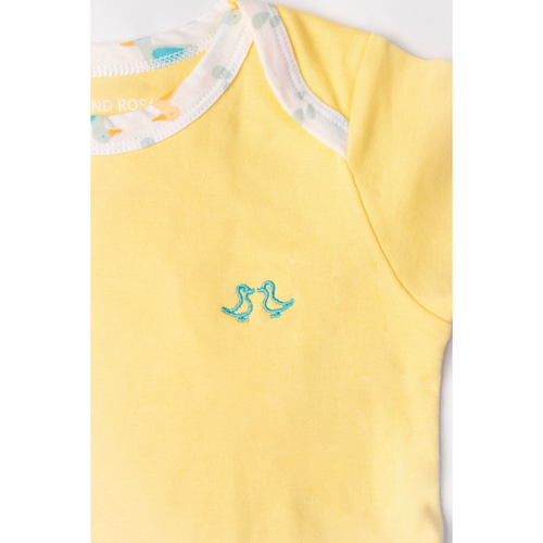 Little Ducks Baby Grow & 2 Piece Vest Set