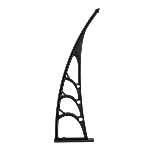 100 x 80 Household Application Door & Window Awnings Canopy White & Black Bracket