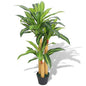 Artificial Dracaena Plant with Pot 100 cm Green