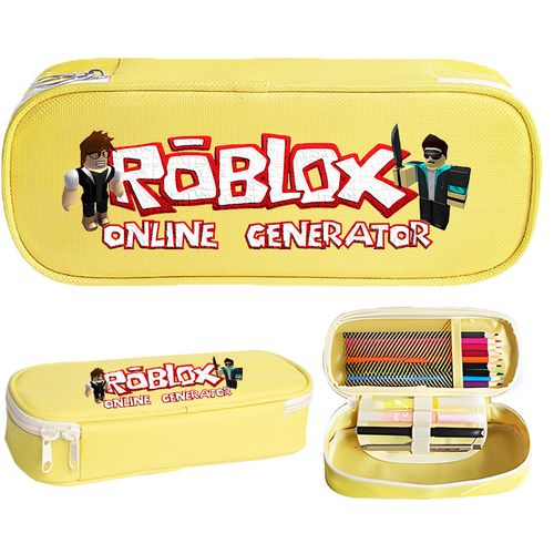ROBLOX Large Capacity Pencil Case - Fun Design for Students' Stationery