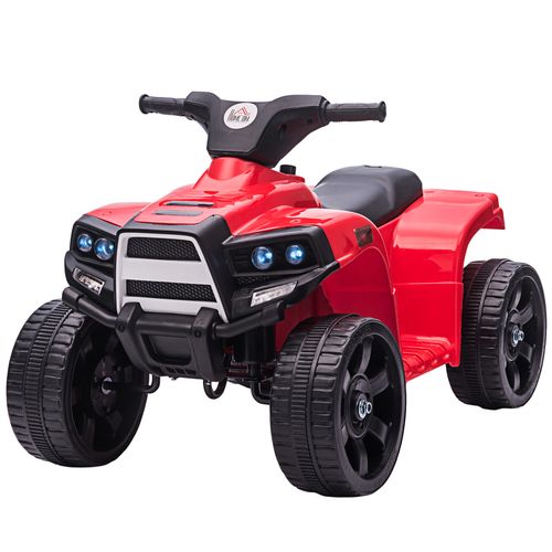 6 V Kids Ride on Cars Electric ATV for 18-36 months Toddlers Black䗧
