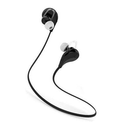 Aquarius Wireless 200mAh Bluetooth Stereo Earphones- Black