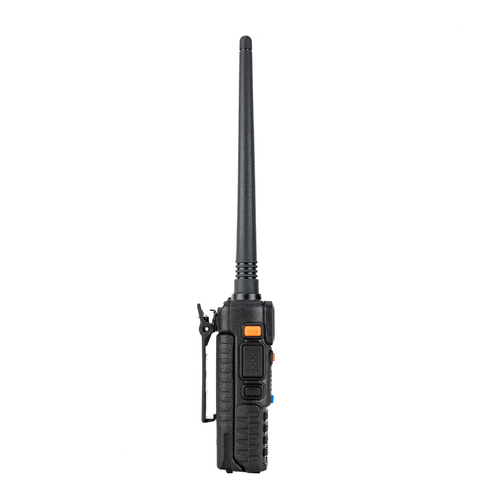 1.5" LCD 5W 144~148MHz / 420~450MHz Dual Band Walkie Talkie with 1-LED Flashlight (Black)