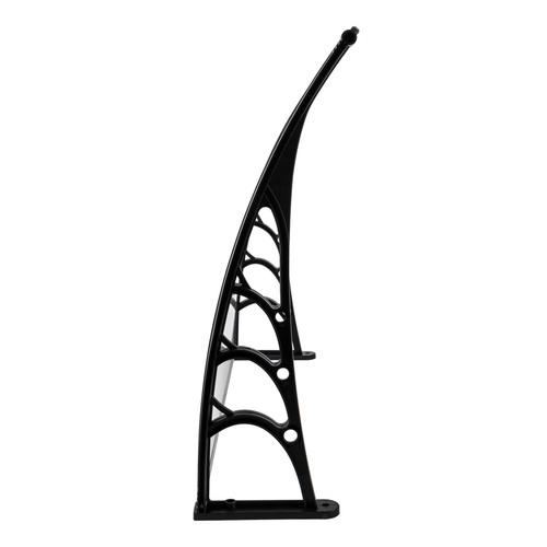 100 x 80 Household Application Door & Window Awnings Canopy White & Black Bracket