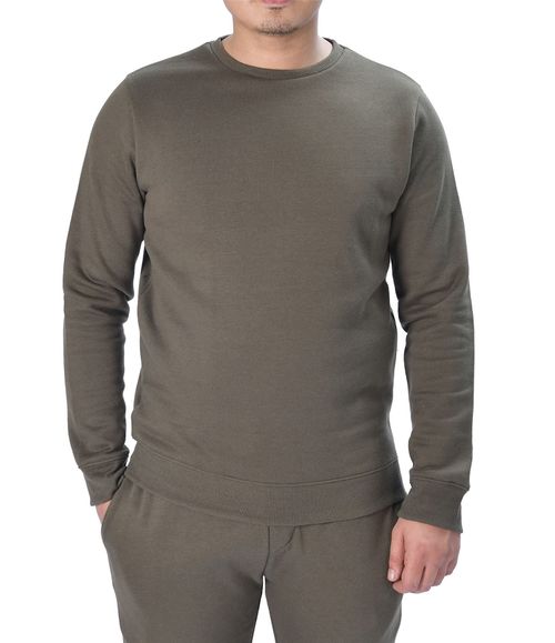 MENS CREW SWEAT KHAKI XL