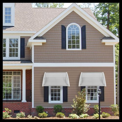 100 x 80 Household Application Door & Window Awnings Transparent Board & White Holder